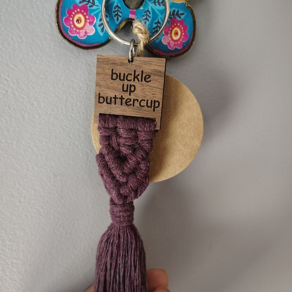 Handmade macrame Keychain